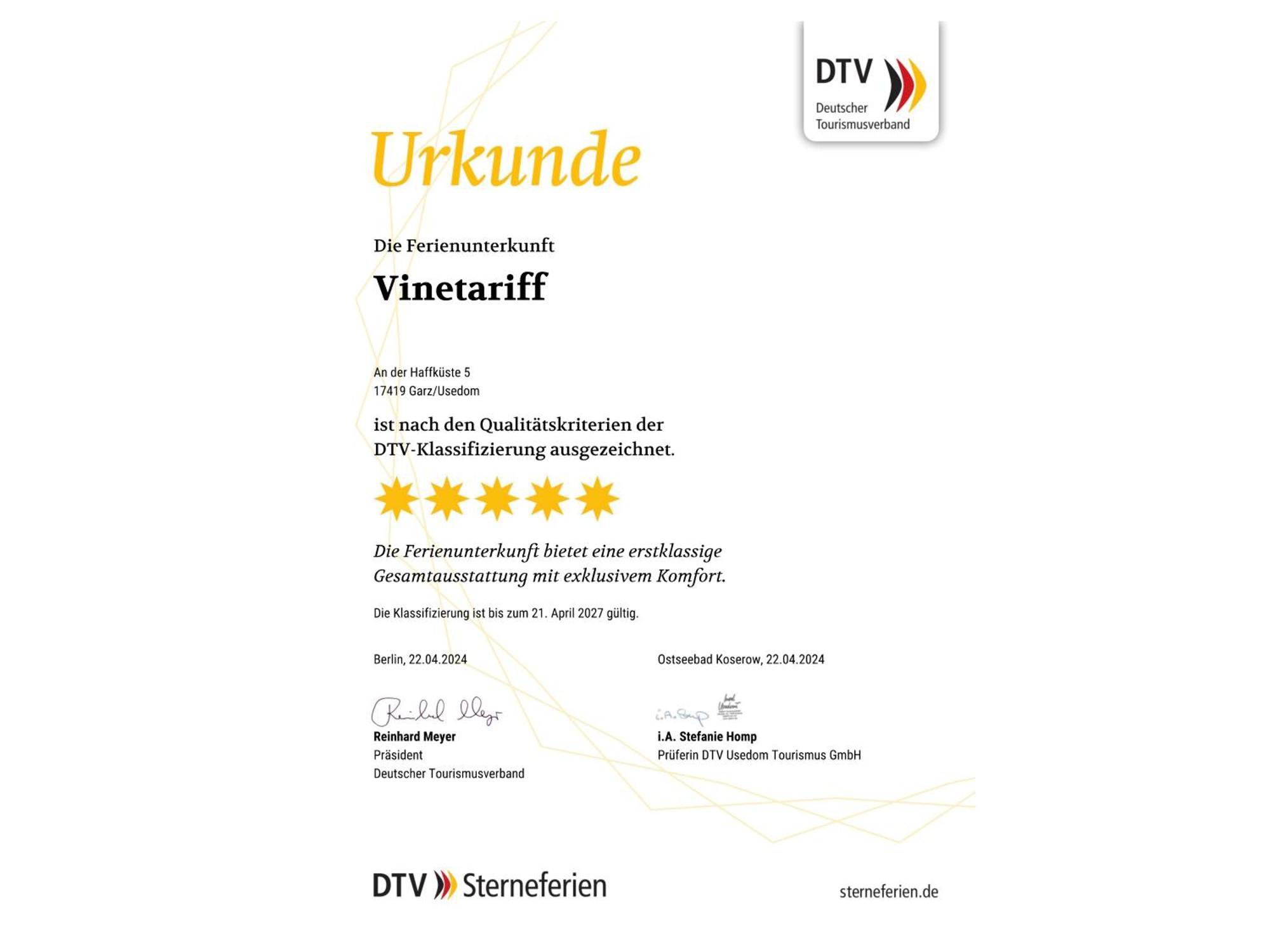Apartment "Vinetariff" Garz  Buitenkant foto